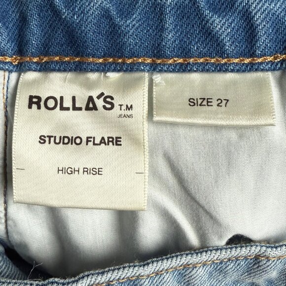 ROLLAS Studio Flare Chevron Jean - Picture 4 of 4